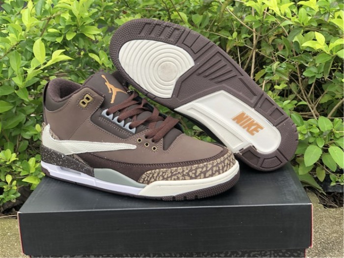 Annareps Great quality Air Jordan 3 Travis Scott Free shipping