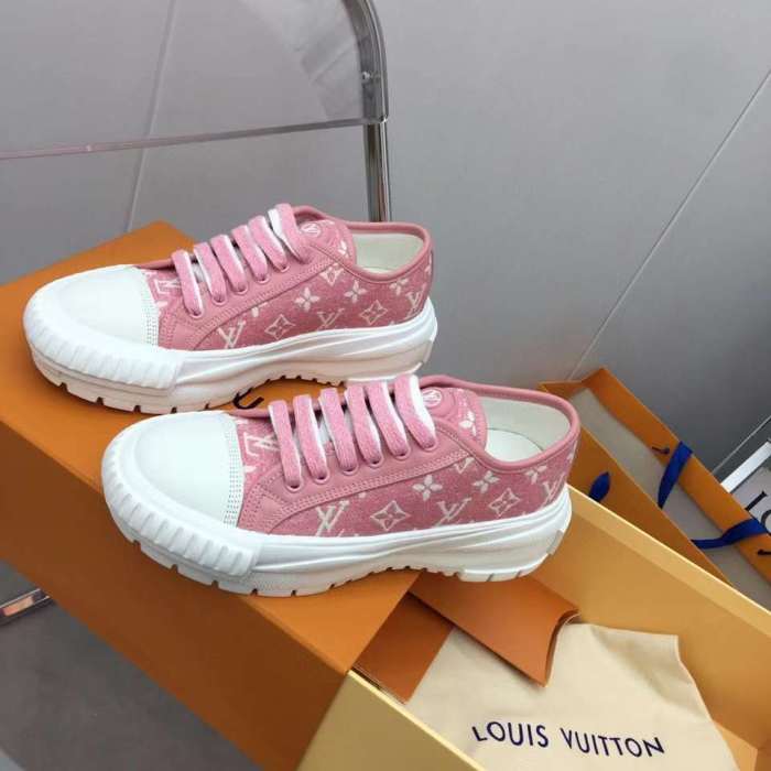 Women L*ouis V*uitton Top Sneaker (annareps) Free shipping