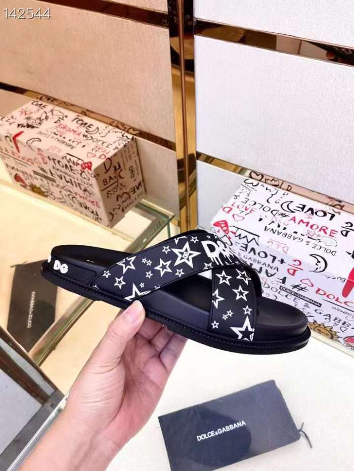 Men D*G Top Slippers (annareps) Free shipping