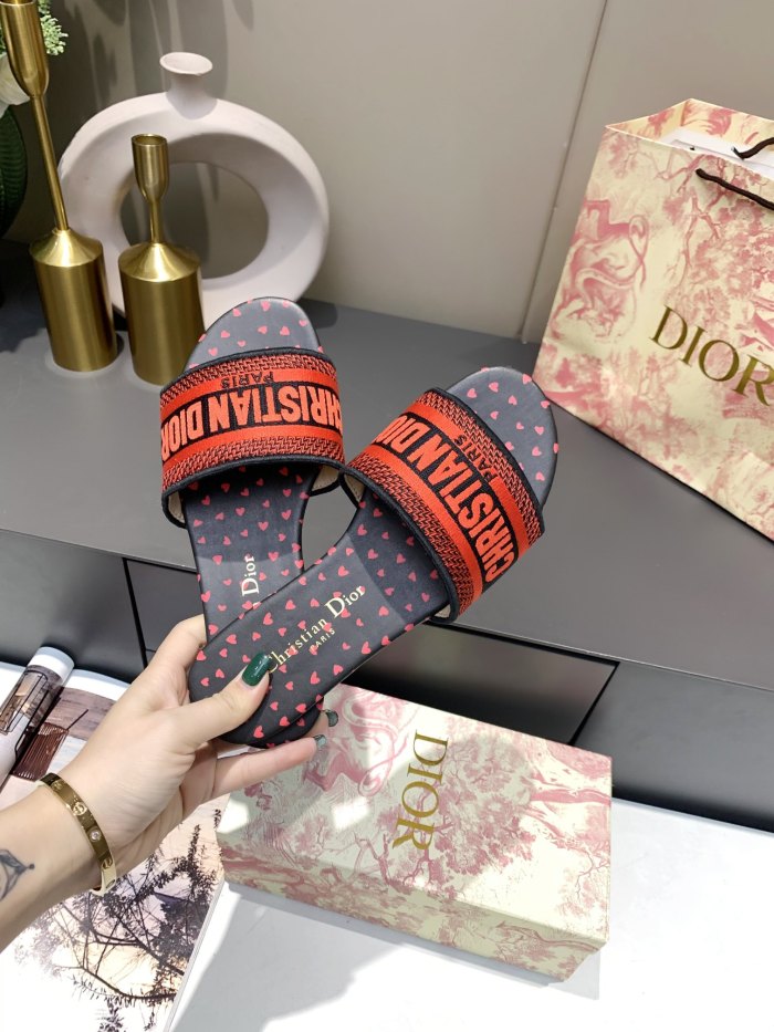 Annareps Great quality Women D*ior Top Sandals Free shipping