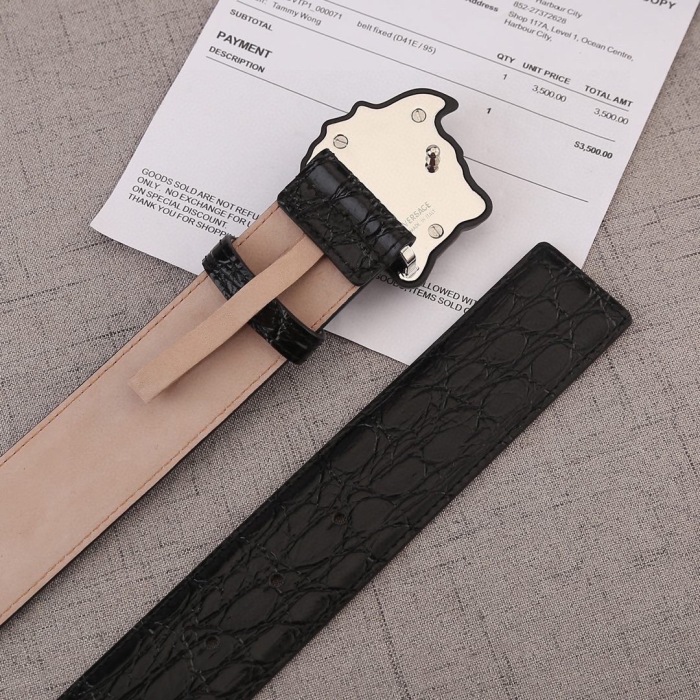 Annareps Great quality V*ersace Belts Top Version 40MM Free shipping