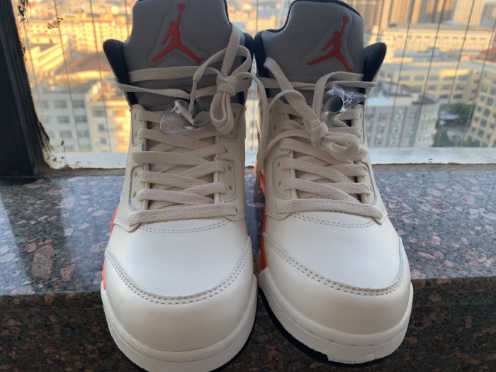Annareps Great quality Air Jordan 5 Total Orange DC1060-100 Free shipping