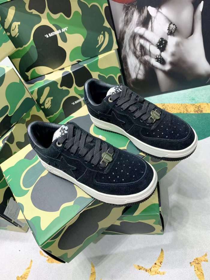 Men Women B*ape sta low Top Sneaker ( annareps) Free shipping