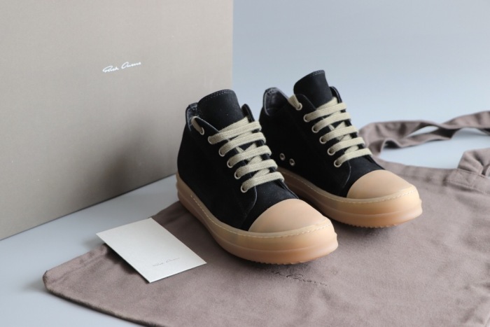 Men Women R*ick O*wens Top Sneaker (annareps) Free shipping