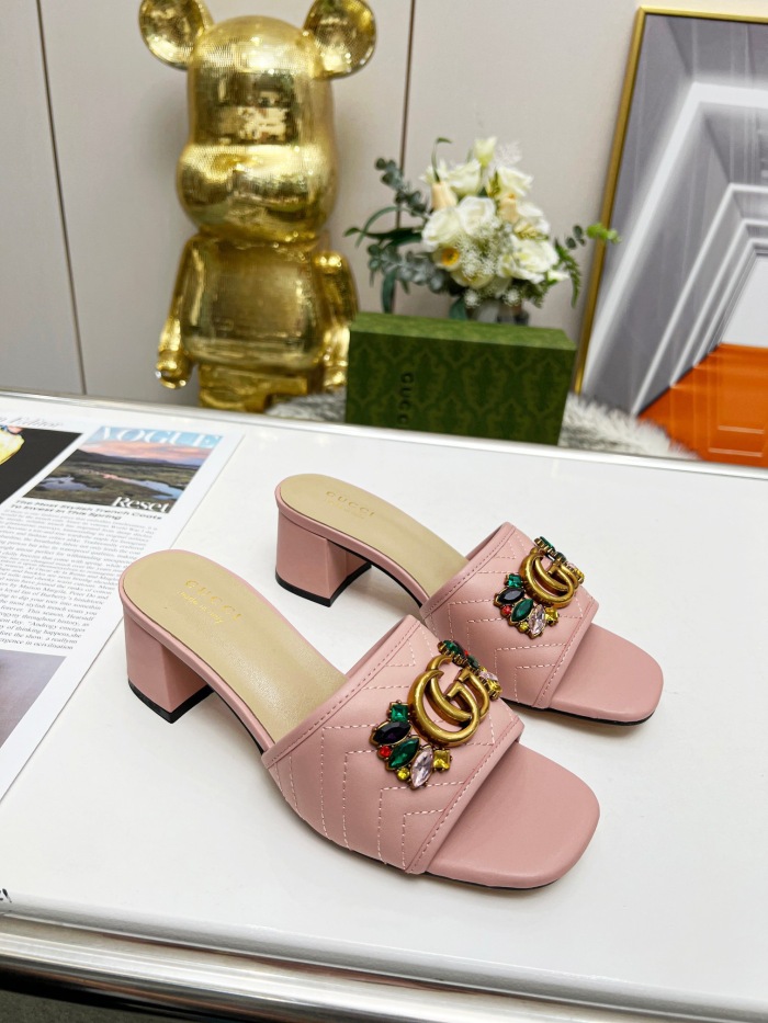 Annareps Great quality  Women G*ucci Top Sandals slides Free shipping