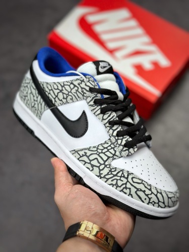 Free shipping from annareps Supreme × Nike SB Dunk Low “White Cement 304292-001