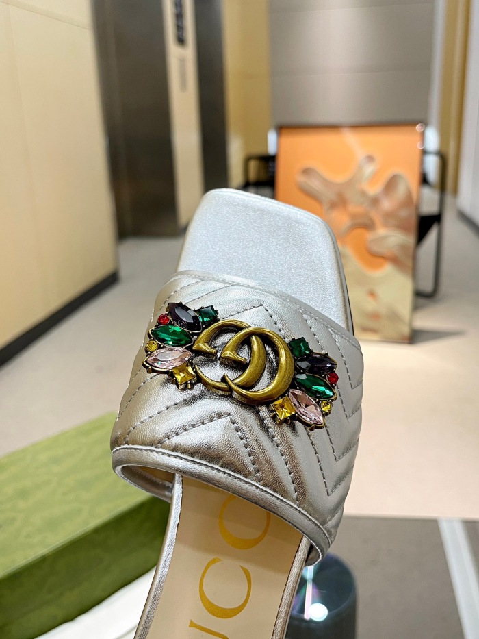 Annareps Great quality  Women G*ucci Top Sandals slides Free shipping