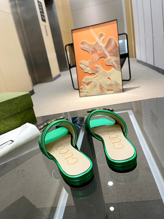 Annareps Great quality  Women G*ucci Top Sandals slides Free shipping