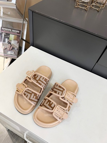 Women F*endi Top Sandals （ annareps） Free shipping