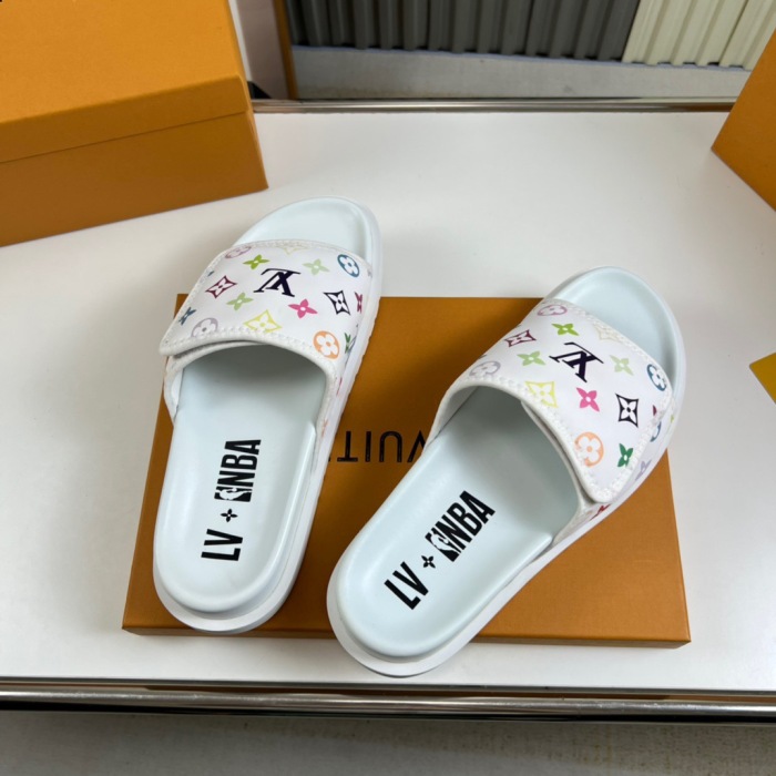 Men   L*ouis V*uitton Top Slippers (annareps) Free shipping
