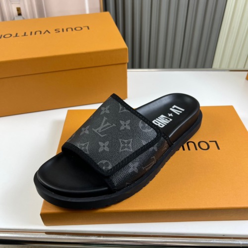 Men   L*ouis V*uitton Top Slippers (annareps) Free shipping