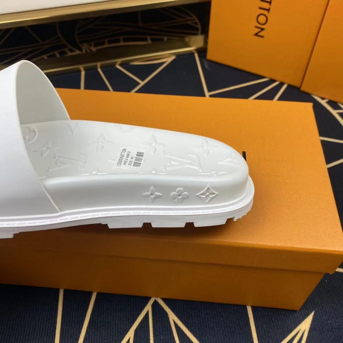 Men   L*ouis V*uitton Top Slippers (annareps) Free shipping