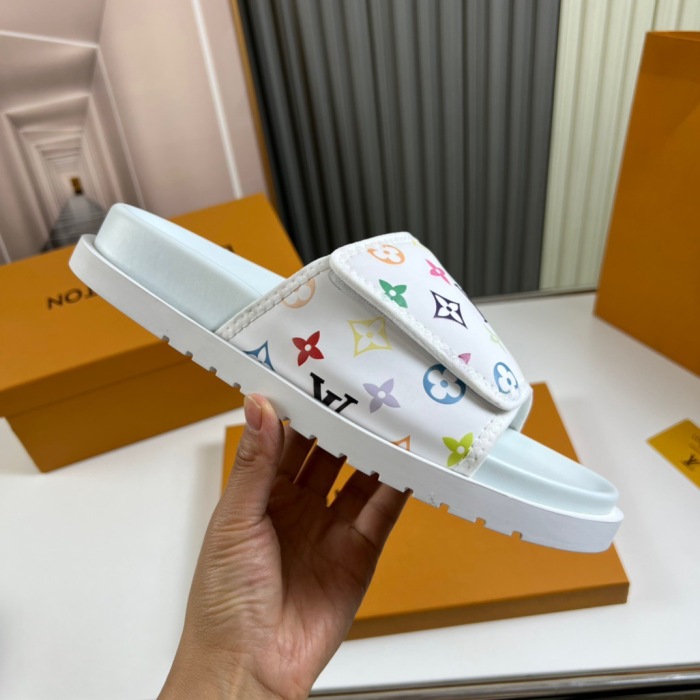 Men   L*ouis V*uitton Top Slippers (annareps) Free shipping