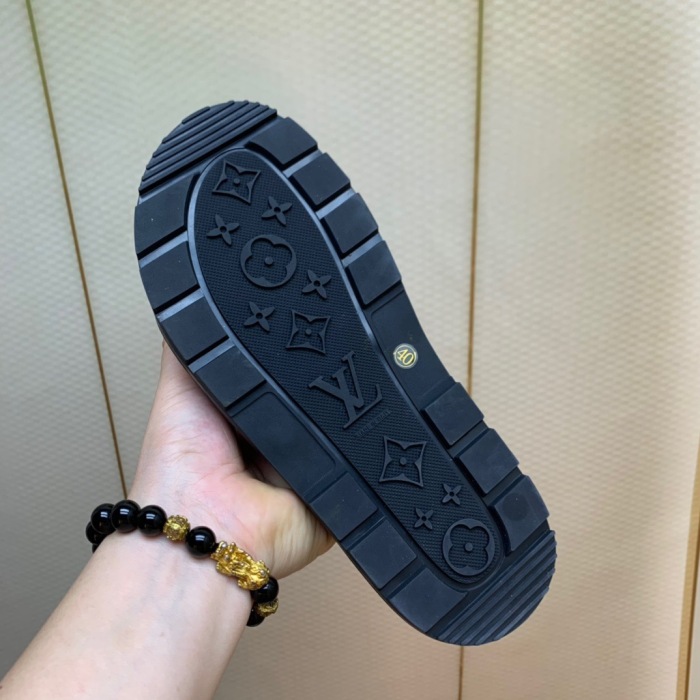 Men   L*ouis V*uitton Top Slippers (annareps) Free shipping