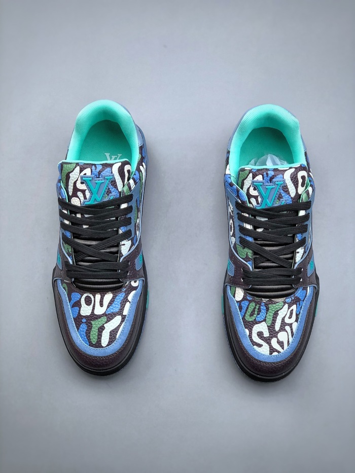 Men Wome L*ouis V*uitton Top Sneaker  Free shipping