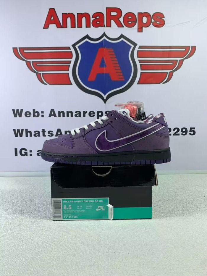 Free shipping from annareps Concepts X NK SB Dunk Purple Lobster Free shipping