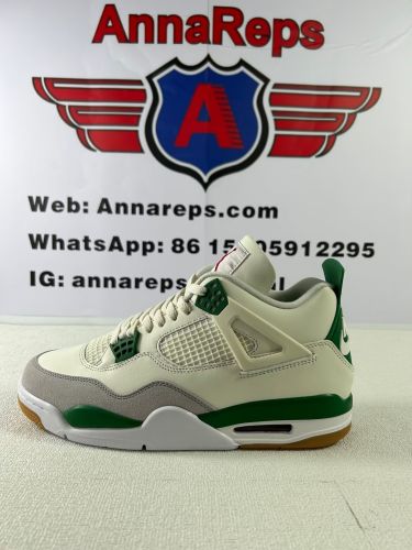 Annareps Great quality air jordan 4 NiKe SB x Air Jordan 4    Pine Green   AJ4
