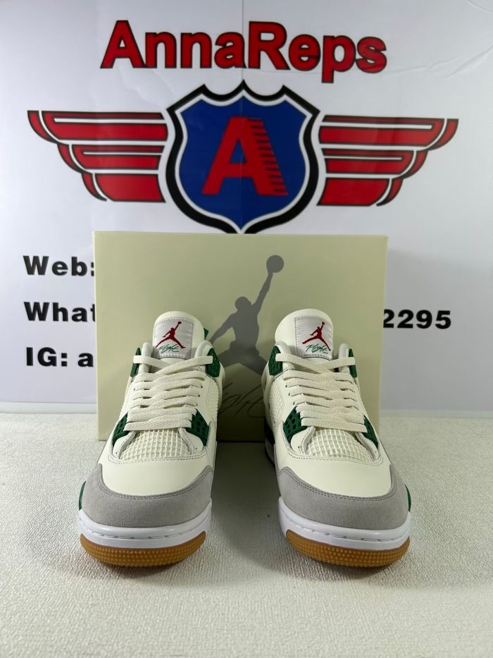 Annareps Great quality air jordan 4 NiKe SB x Air Jordan 4    Pine Green   AJ4