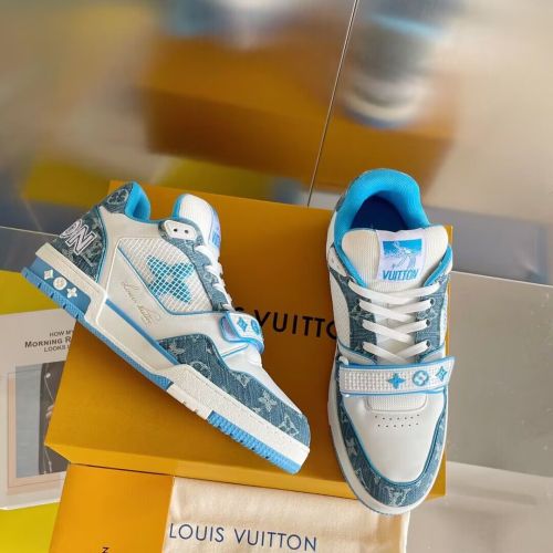 Men Wome L*ouis V*uitton Top Sneaker  Free shipping
