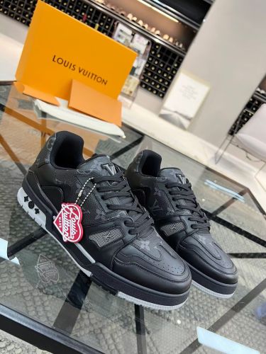 Men Wome L*ouis V*uitton Top Sneaker  Free shipping