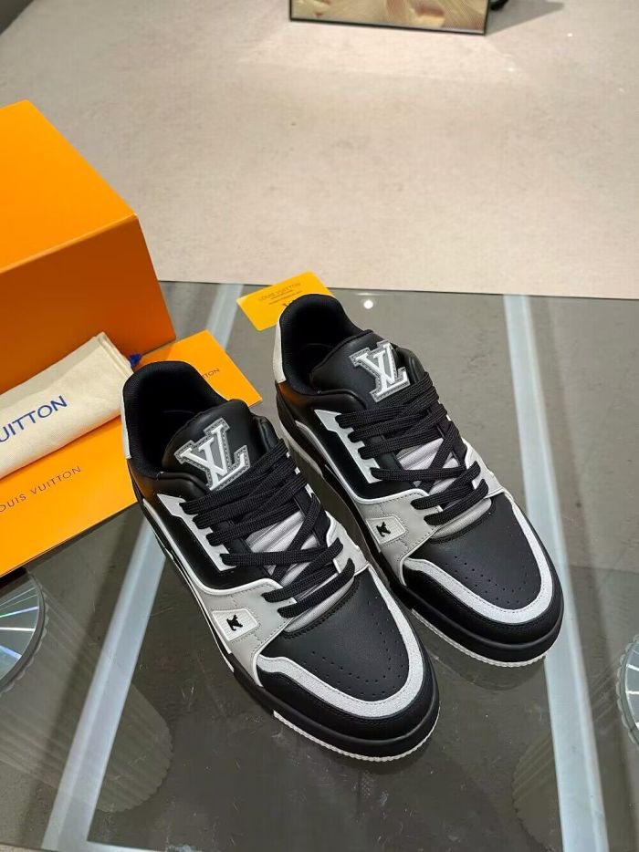 Men Wome L*ouis V*uitton Top Sneaker  Free shipping