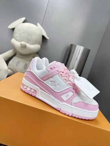 Men Wome L*ouis V*uitton Top Sneaker  Free shipping