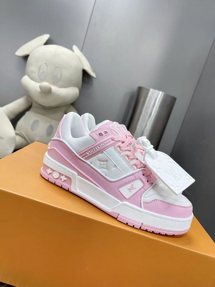 Men Wome L*ouis V*uitton Top Sneaker  Free shipping