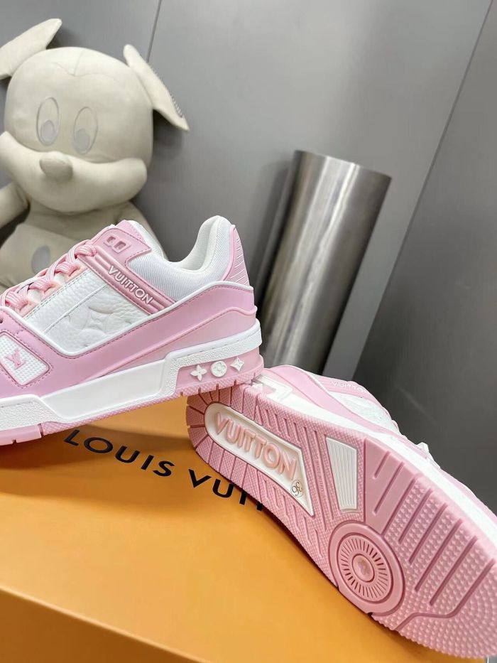 Men Wome L*ouis V*uitton Top Sneaker  Free shipping