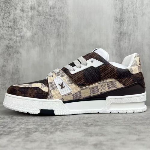 Men Wome L*ouis V*uitton Top Sneaker  Free shipping