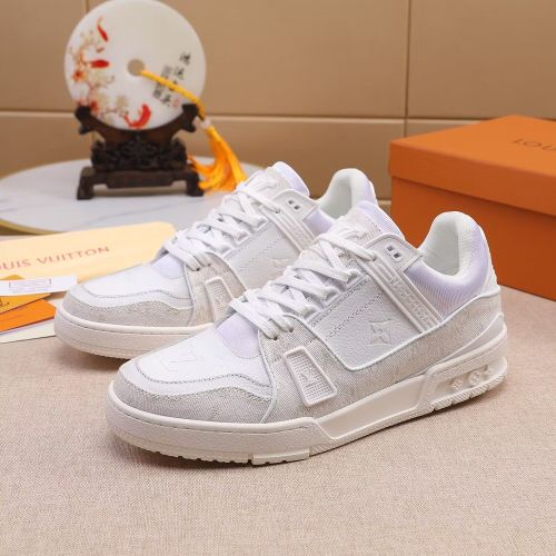 Men Wome L*ouis V*uitton Top Sneaker  Free shipping