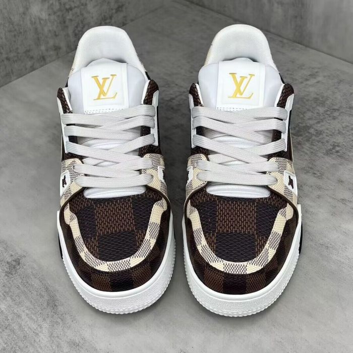 Men Wome L*ouis V*uitton Top Sneaker  Free shipping