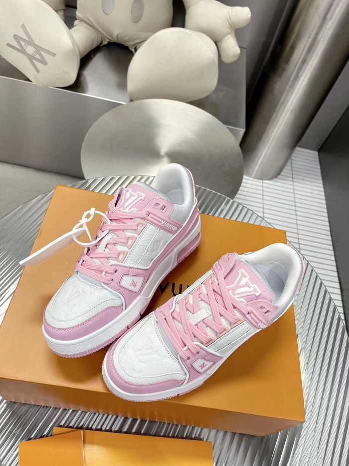 Men Wome L*ouis V*uitton Top Sneaker  Free shipping