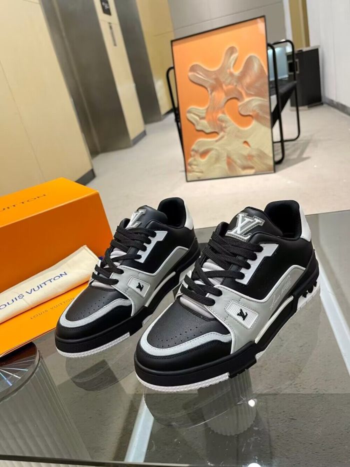 Men Wome L*ouis V*uitton Top Sneaker  Free shipping
