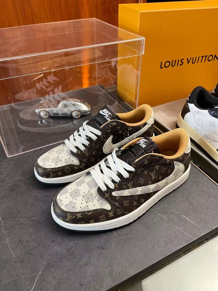 Men Wome L*ouis V*uitton Top Sneaker  Free shipping