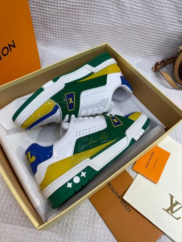 Men Wome L*ouis V*uitton Top Sneaker  Free shipping