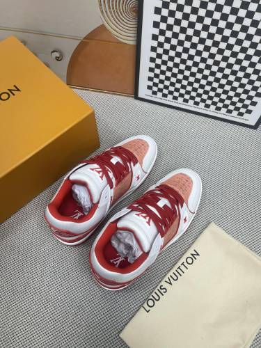 Men Women L*ouis V*uitton Top Sneaker  Free shipping003