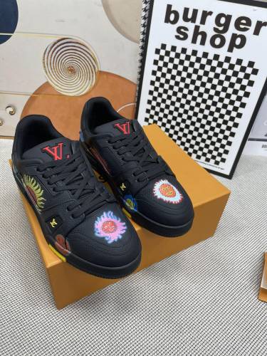 Men Women L*ouis V*uitton Top Sneaker  Free shipping
