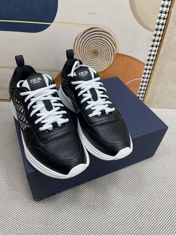 Copy Men D*ior Top Sneaker (annareps) Free shipping
