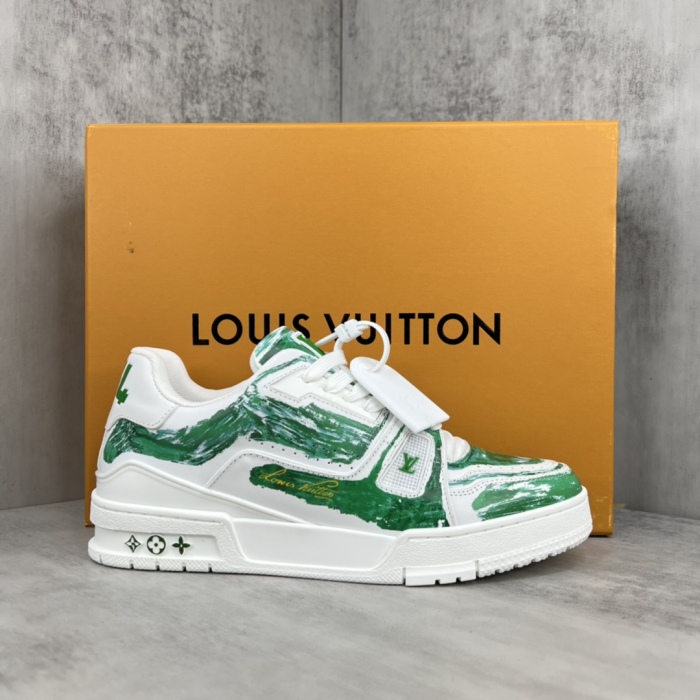Men Women L*ouis V*uitton Top Sneaker  Free shipping