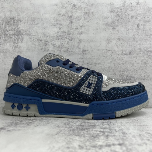 Copy Men Women L*ouis V*uitton Top Sneaker  Free shipping