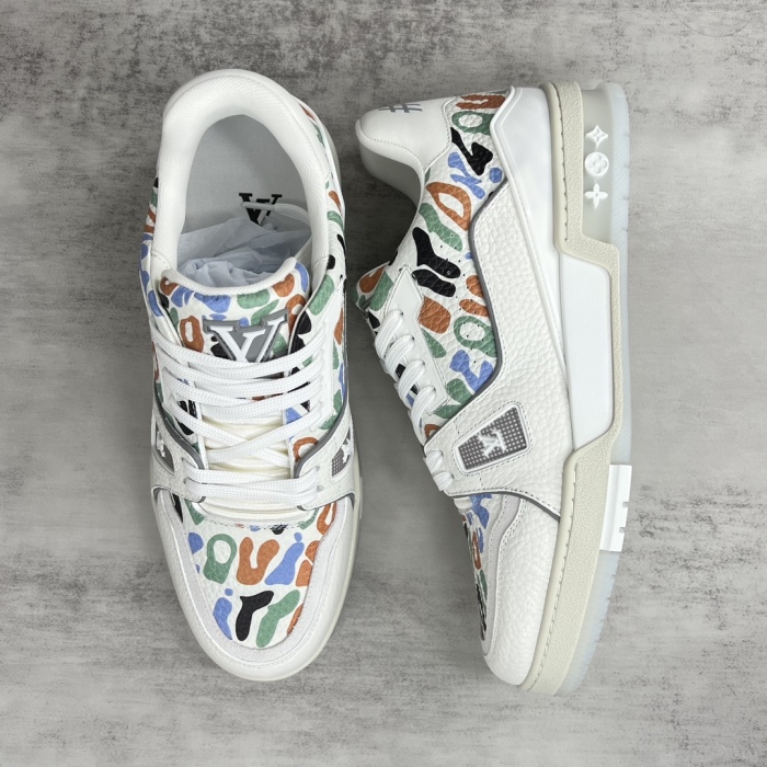 Men Women L*ouis V*uitton Top Sneaker  Free shipping