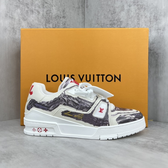 Men Women L*ouis V*uitton Top Sneaker  Free shipping