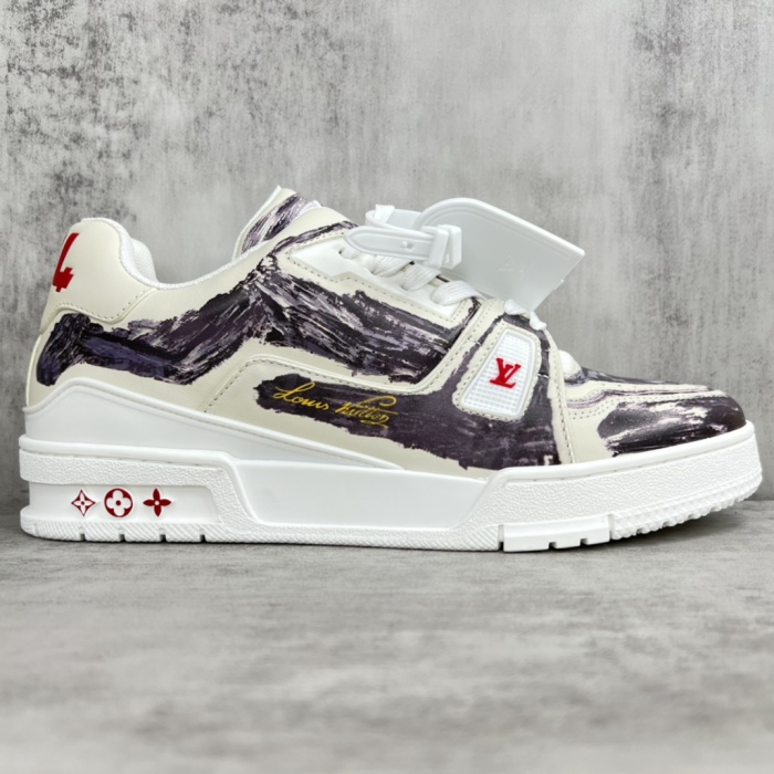 Men Women L*ouis V*uitton Top Sneaker  Free shipping