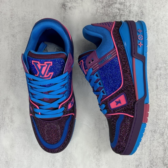 Copy Men Women L*ouis V*uitton Top Sneaker  Free shipping