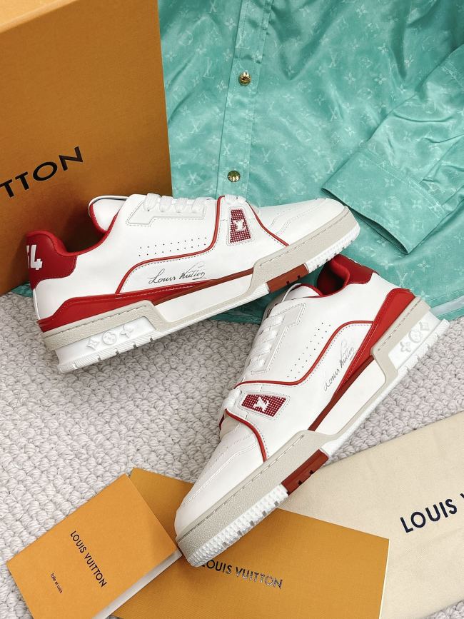 Men Women L*ouis V*uitton Top Sneaker  Free shipping