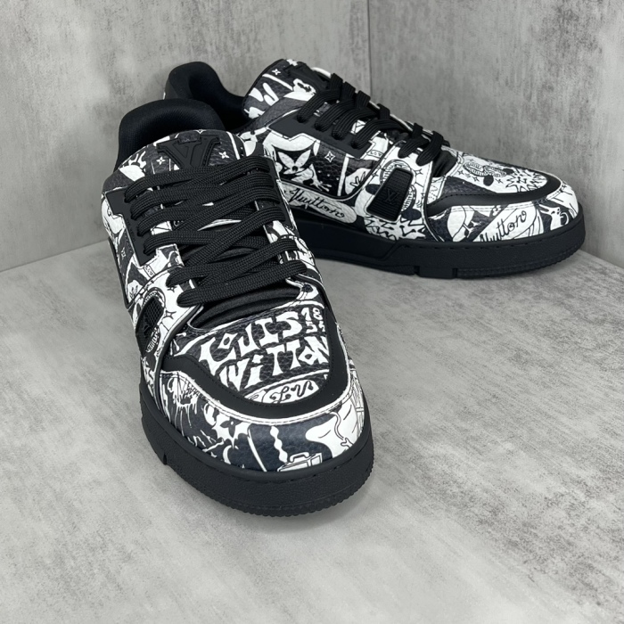 Men Women L*ouis V*uitton Top Sneaker  Free shipping