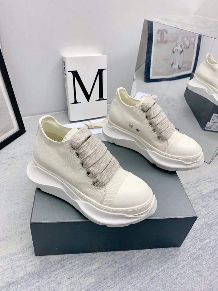 Men Women R*ick O*wens Top Sneaker (Annareps)