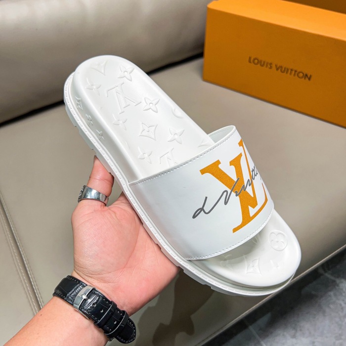 Men L*ouis V*uitton Top Slippers (Annareps)