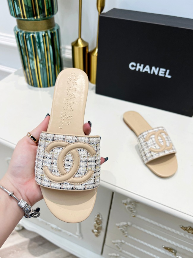 Free shipping Annareps Women C*hanel Top Sandals