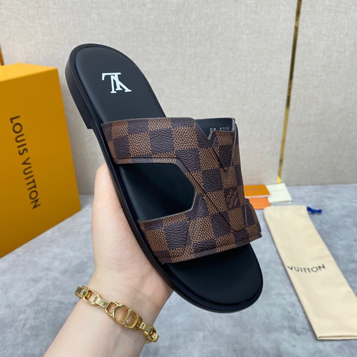 Men L*ouis V*uitton Top Slippers (Annareps)
